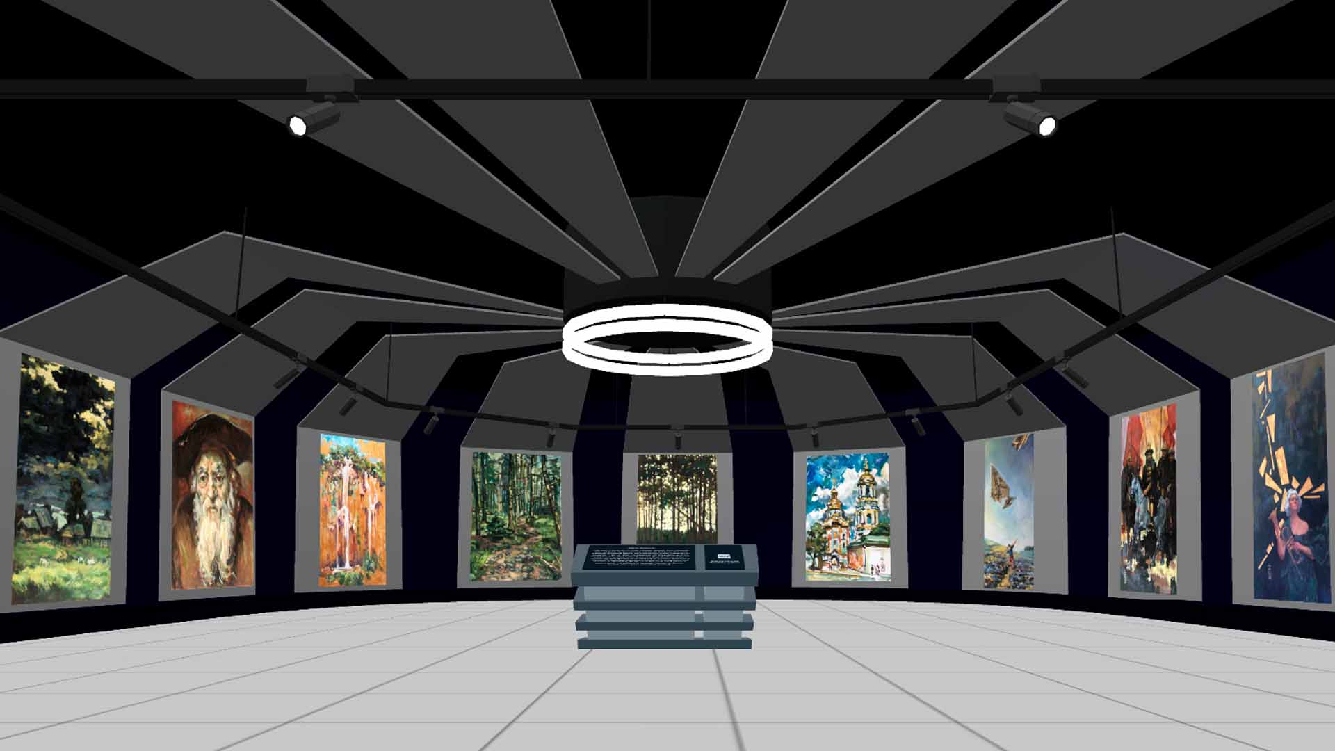 Az NFT-kiállításon belül a Eye metaverzumban