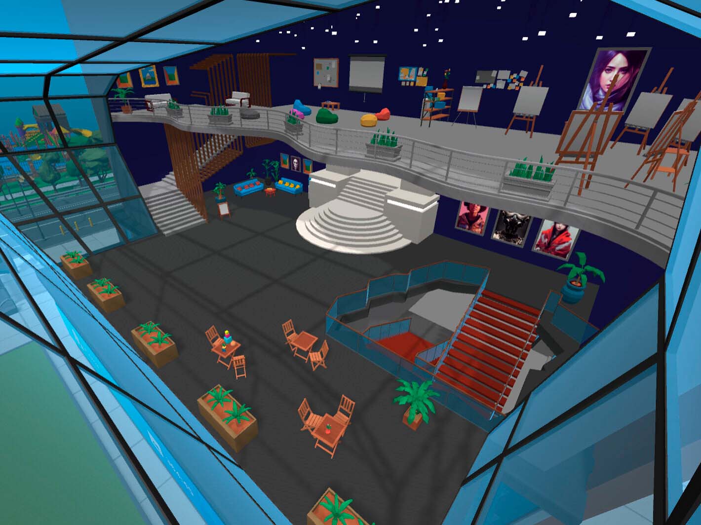 Csarnok a metaverzumban Eye